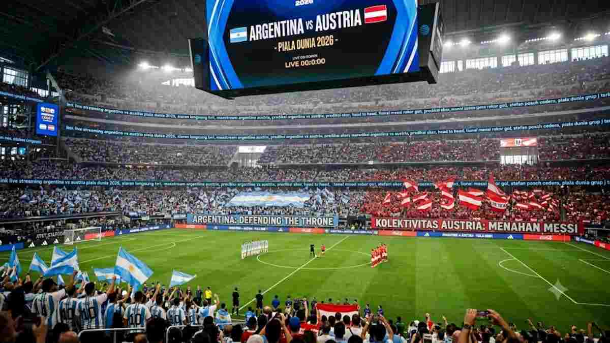 Nonton Live Streaming Argentina vs Austria via MAXStream gratis Nonton Live Streaming Argentina vs Austria via MAXStream gratis