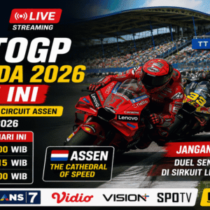 Nonton Siaran Langsung MotoGP Belanda Hari Ini Minggu: Link Live Streaming Race Assen, Jadwal dan Jam Tayang
