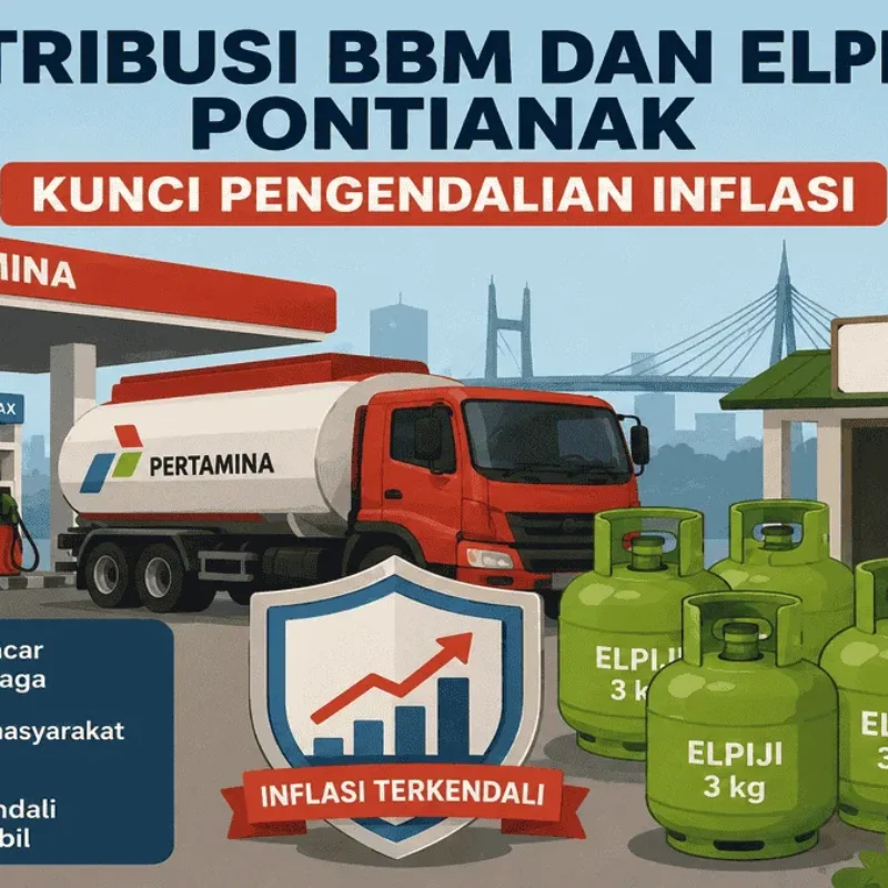 Distribusi BBM dan Elpiji Pontianak Jadi Kunci Pengendalian Inflasi, Ini Sorotan Pemkot
