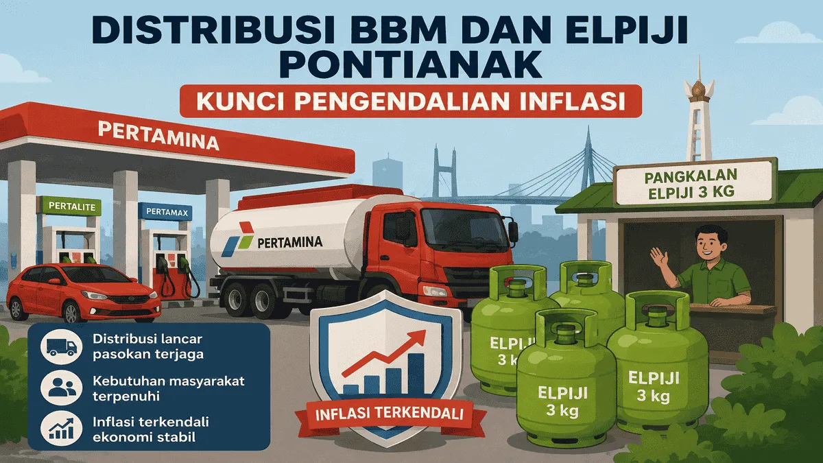 Distribusi BBM dan Elpiji Pontianak Jadi Kunci Pengendalian Inflasi, Ini Sorotan Pemkot