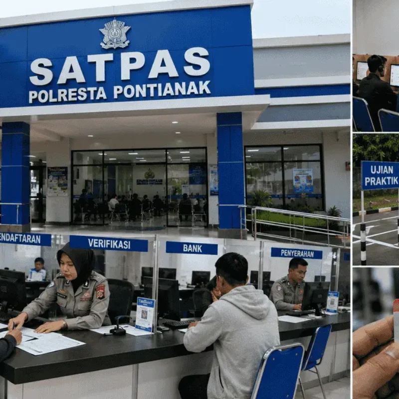 Cara Buat SIM di Pontianak 2026, Syarat dan Tahapan Lengkap di SATPAS Polresta Pontianak
