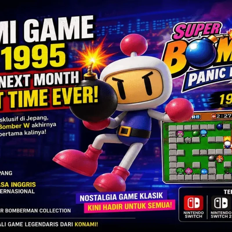 Konami Game From 1995 Returning Next Month for First Time Ever, Game Legendaris Akhirnya Rilis Global