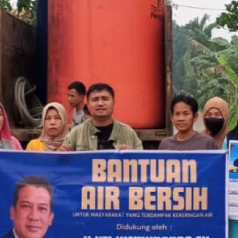 HISADA Salurkan 8.000 Liter Air Bersih Gratis untuk Warga Desa Kalimas