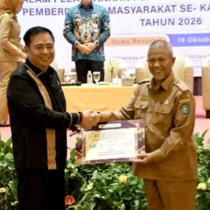 Lasarus Hadiahkan Umrah untuk Qori Kubu Raya Peraih Emas MTQ Kalbar 2026