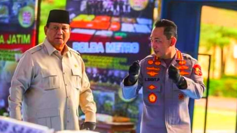Polisi Ngurusin Pangan dan Dapur, Presiden Prabowo Sebut Tak Perlu Ikut Cara Barat