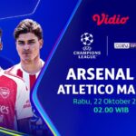 Live Streaming Nonton Arsenal vs Atletico Madrid Eksklusif: Vidio