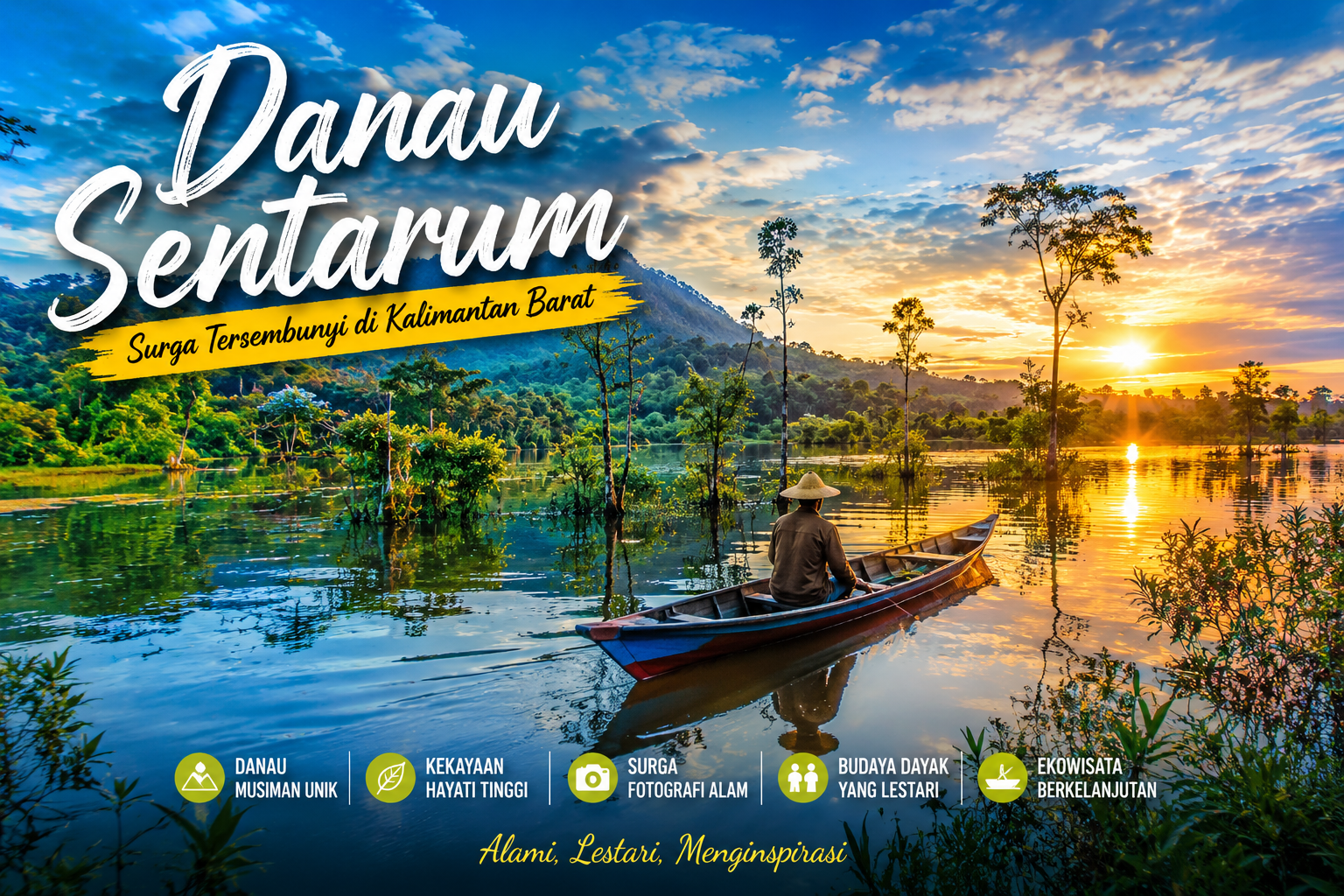 Danau Sentarum Kapuas Hulu: Surga Wisata Alam Kalbar  