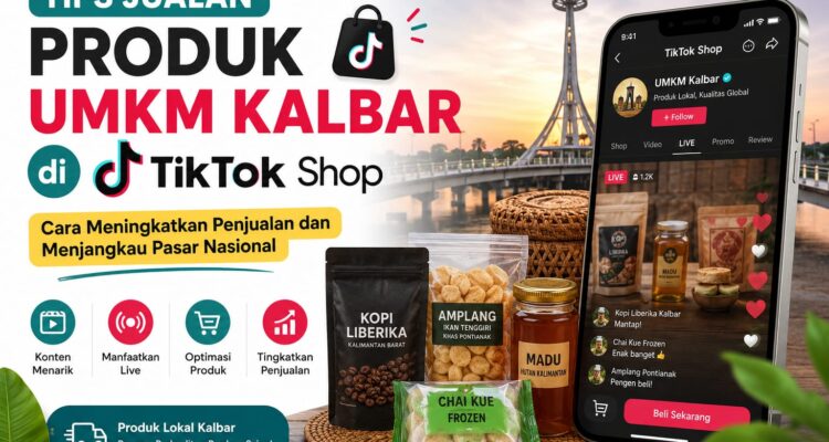 Tips Jualan Produk UMKM Kalbar di TikTok Shop