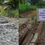 30 Tahun Tak di Perbaiki, Jalan Desa Seranggam Sambas Rusak Parah