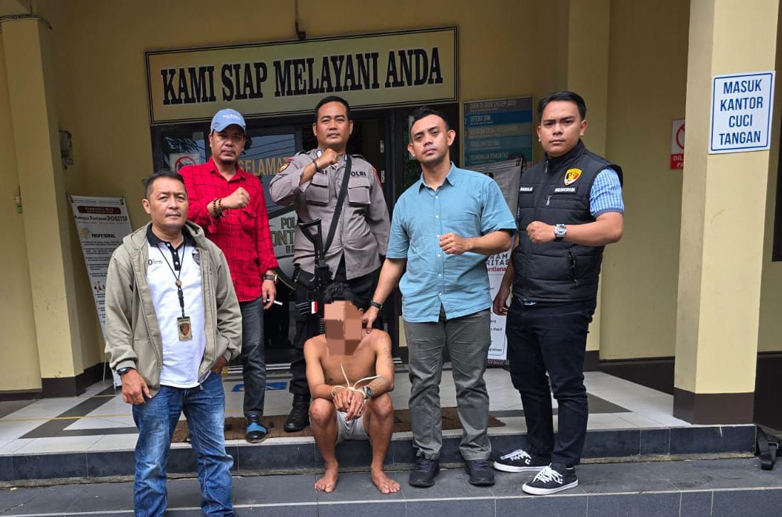 Pria  Pontianak Barat Aniaya Teman Sendiri, Terdapat Luka Akibat Sajam