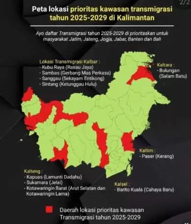 Tuai Penolakan, Inilah 4 Wilayah Kalbar Masuk Proram Transmigrasi Nasional