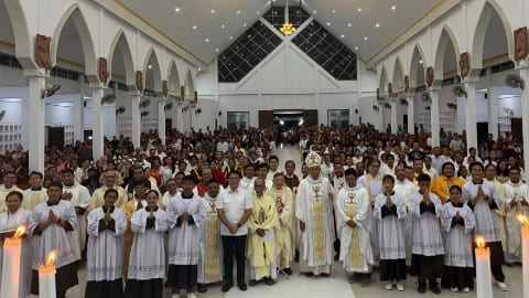 Franciscus Sibarani: Dari 25 Tahun Perayaan Syukur Paroki St Carolus Borromeus Tembelina