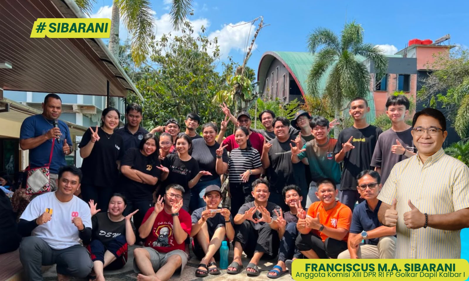 Franciscus Sibarani Apresiasi Kegiatan Pelatihan Komsos St. Agustinus Sungai Raya