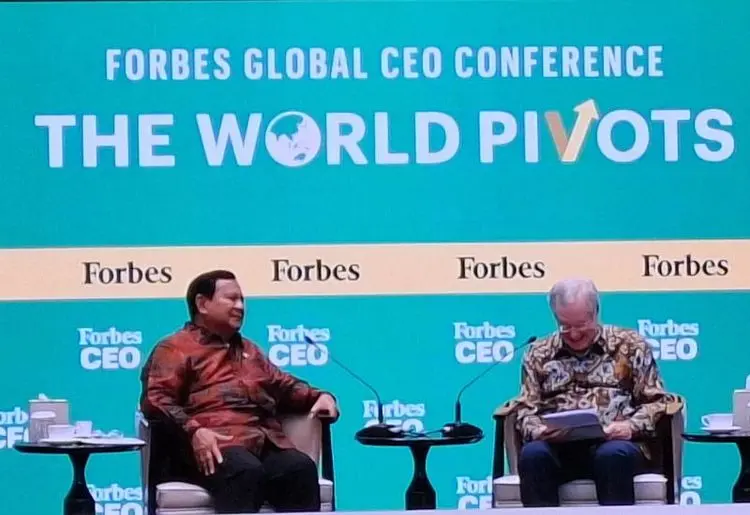 Presiden Prabowo Tampil di Forbes Global CEO Conference 2025, Bahas Ekonomi Jangka Panjang