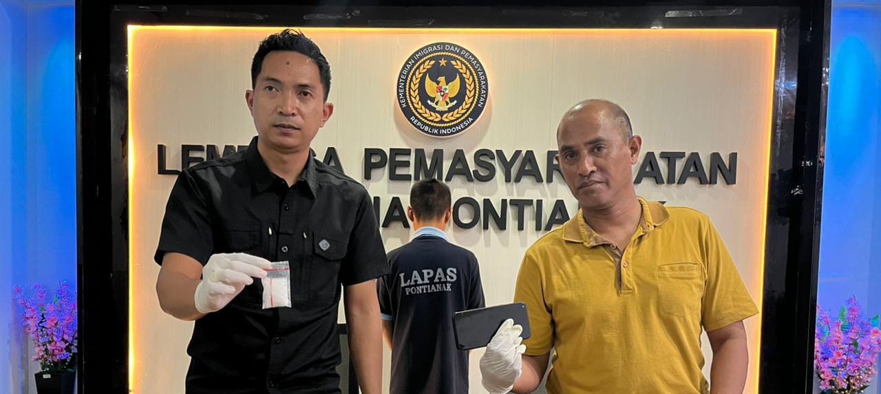 Aneh! Narapidana di Lapas Pontianak Bisa Pesan Sabu Lewat Ojek Online