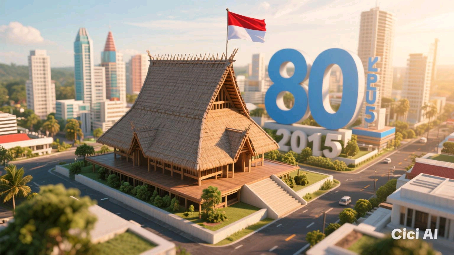 Ucapan selamat HUT ke-80 RI tahun 2025